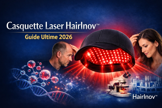 Guide ultime casquette laser repousse cheveux LLLT 650 nm 266 diodes — HairInov Canada USA