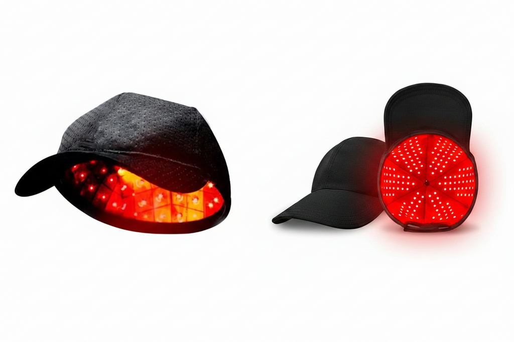 Casque Laser Repousse Cheveux | 272 Diodes Médicales | Traitement LLLT à Domicile